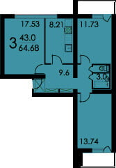 Планировка - 3 фото - Умные Окна