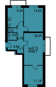 Планировка - 3 фото - Умные Окна